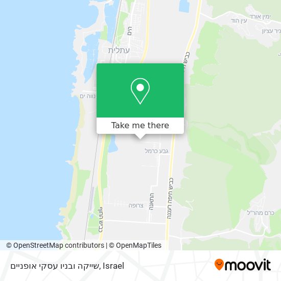 שייקה ובניו עסקי אופניים map