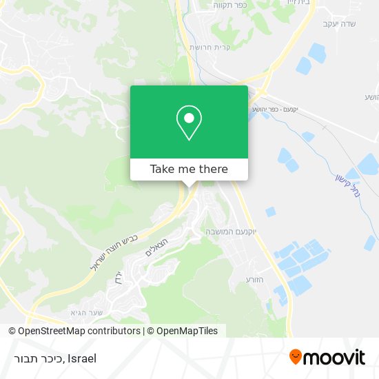 כיכר תבור map