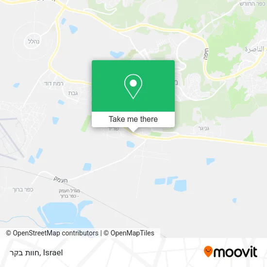 Карта חוות בקר