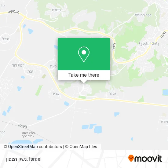 Карта נשק הצפון