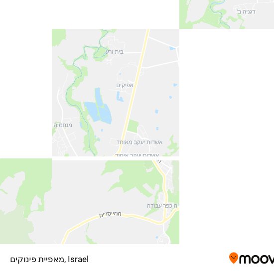 מאפיית פינוקים map