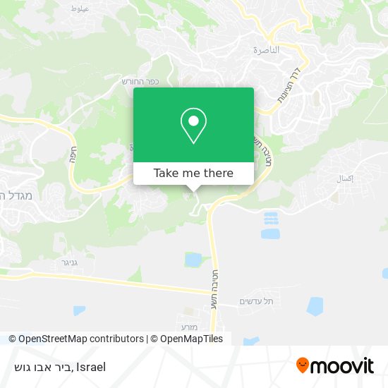 ביר אבו גוש map