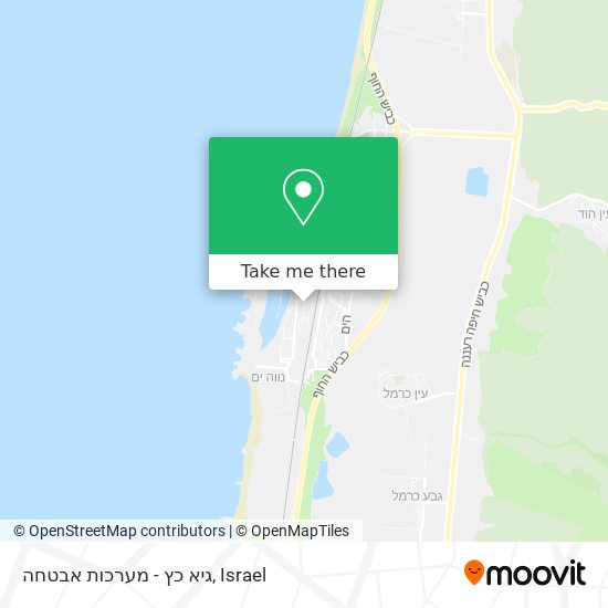 גיא כץ - מערכות אבטחה map