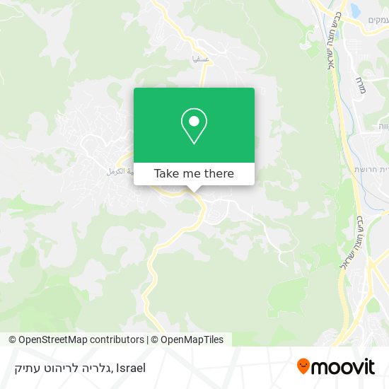 גלריה לריהוט עתיק map