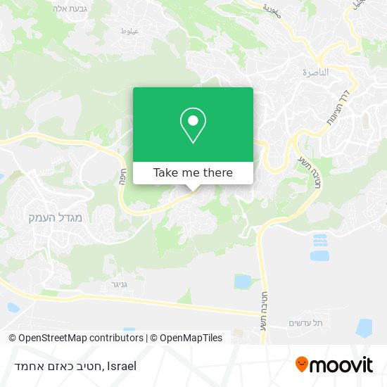 חטיב כאזם אחמד map