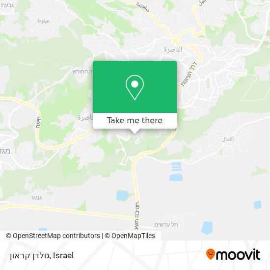 גולדן קראון map