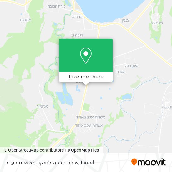 שירה חברה לתיקון משאיות בע מ map