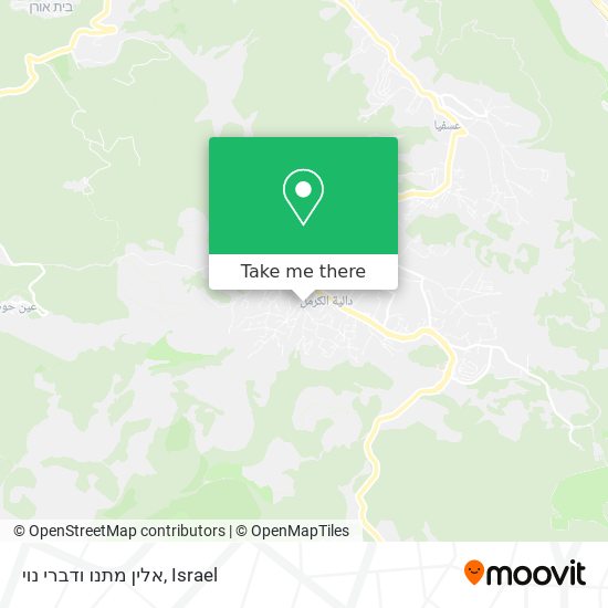 אלין מתנו ודברי נוי map