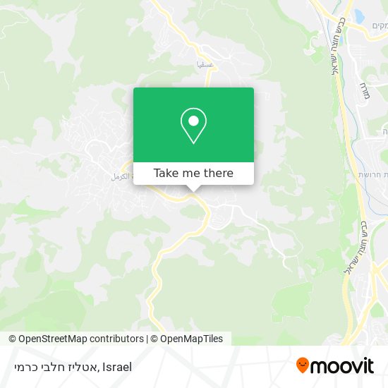 אטליז חלבי כרמי map