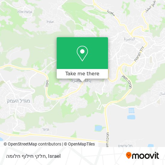 חלקי חילוף חלומה map