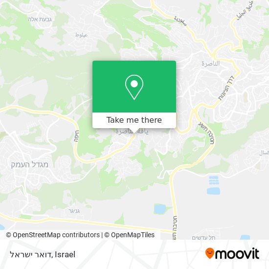 דואר ישראל map