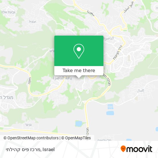 מרכז פיס קהילתי map