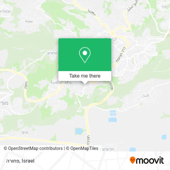 Карта פחורה
