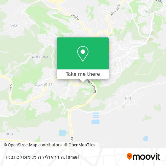 הידראוליקה מ. מוסלם ובניו map