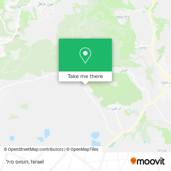 Карта חומוס פול