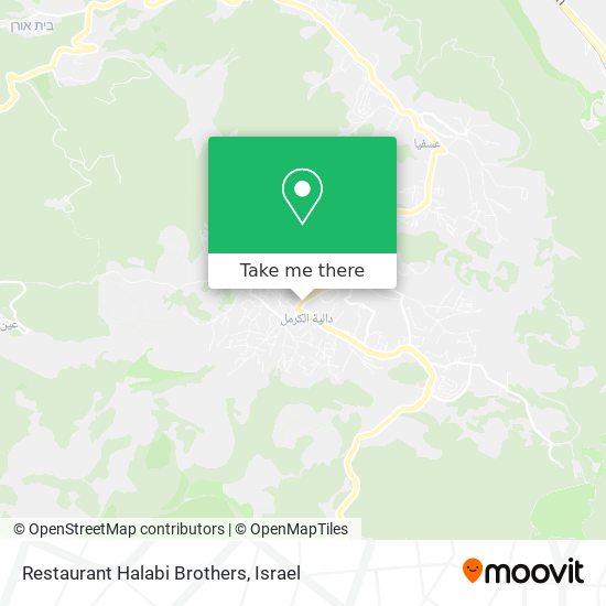 Restaurant Halabi Brothers map