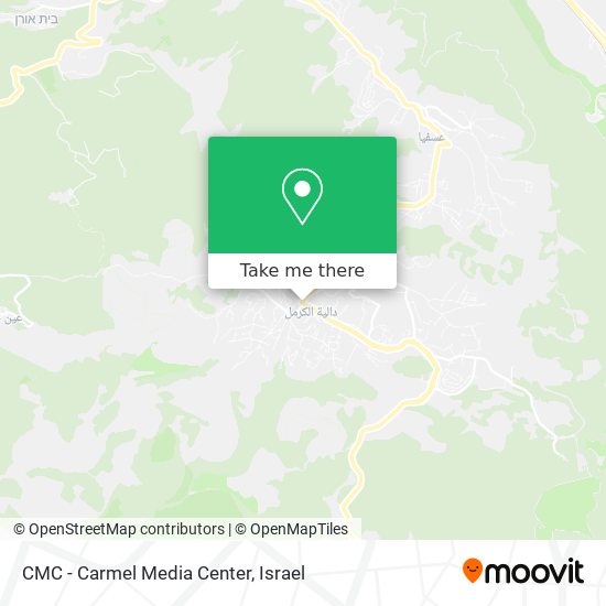 CMC - Carmel Media Center map