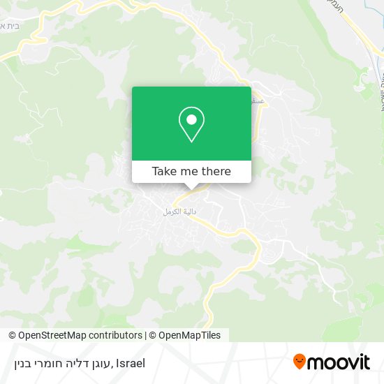 עוגן דליה חומרי בנין map