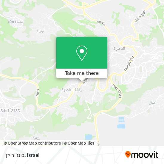 בונז'ור יזן map