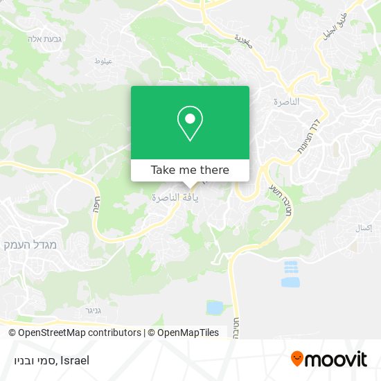 סמי ובניו map