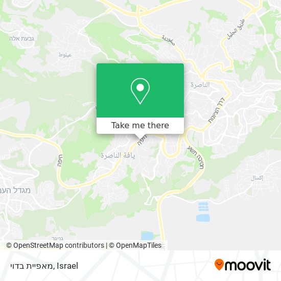 מאפיית בדוי map