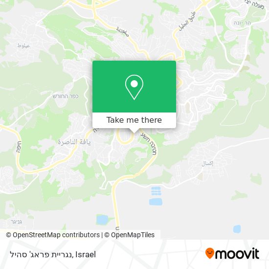 נגריית פראג' סהיל map