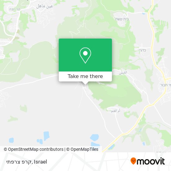 קרפ צרפתי map