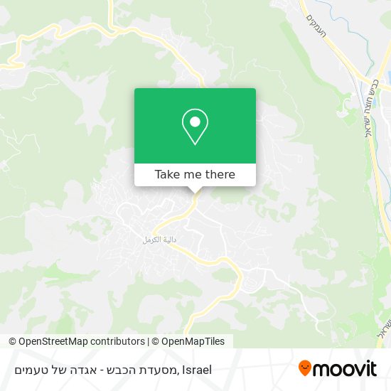 מסעדת הכבש - אגדה של טעמים map