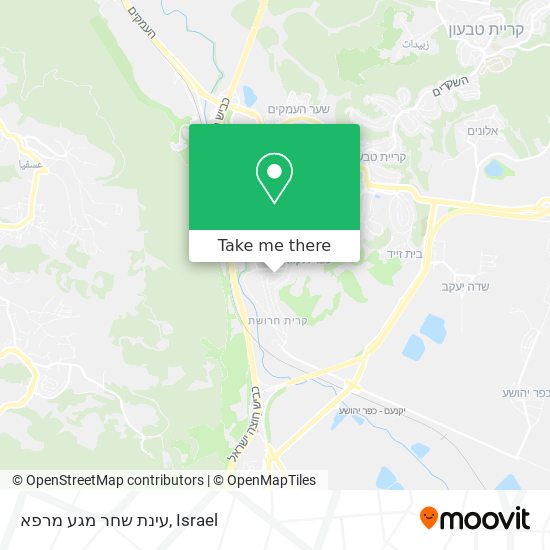 עינת שחר מגע מרפא map