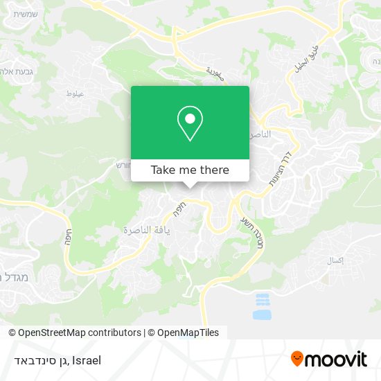 גן סינדבאד map