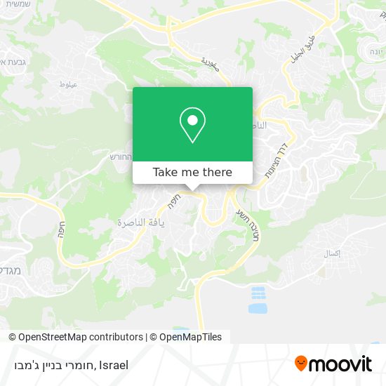 חומרי בניין ג'מבו map