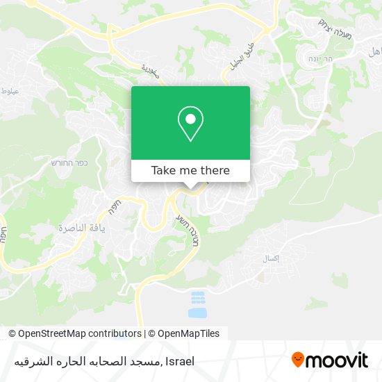 مسجد الصحابه الحاره الشرقيه map