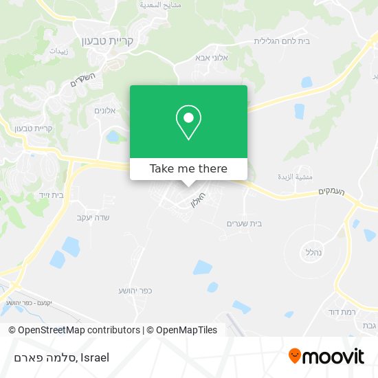 סלמה פארם map