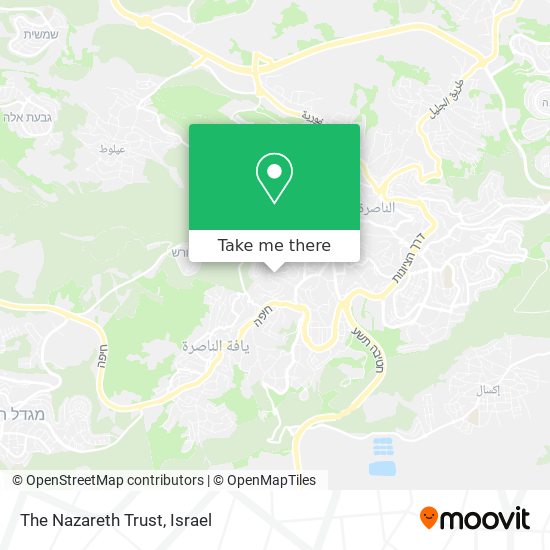 The Nazareth Trust map