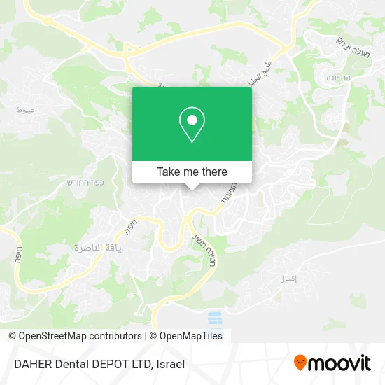 Карта DAHER Dental DEPOT LTD