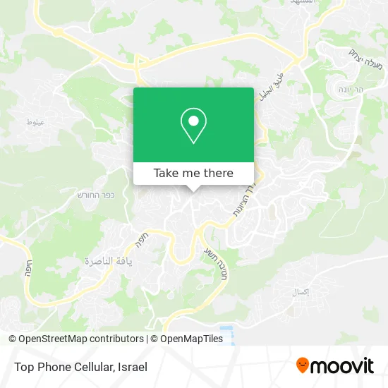 Top Phone Cellular map