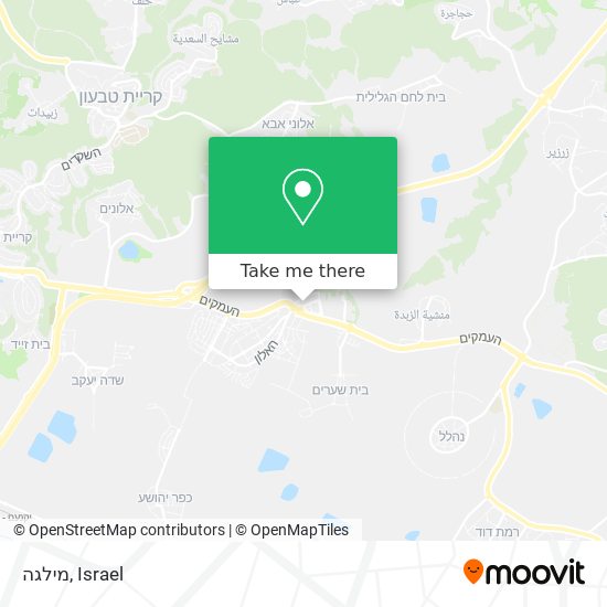 מילגה map