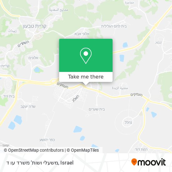 משעלי ושות' משרד עו ד map