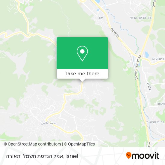 אמל הנדסת חשמל ותאורה map