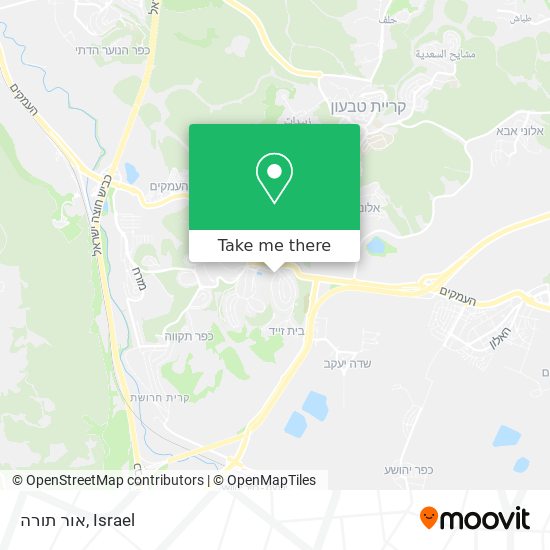 אור תורה map