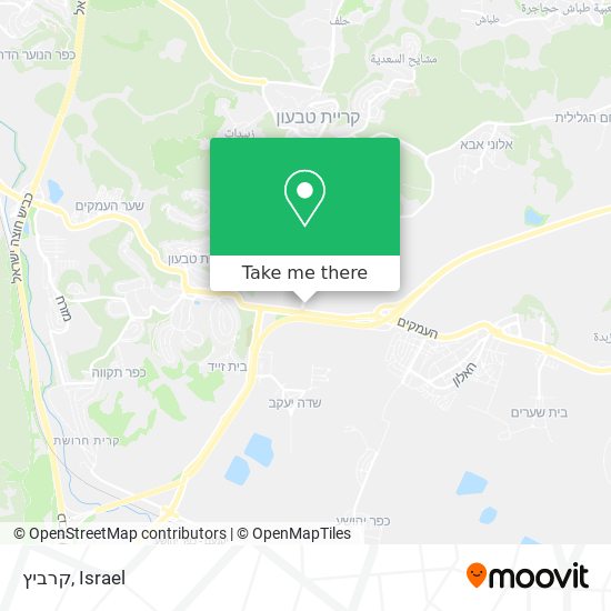 קרביץ map