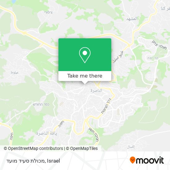 מכולת סעיד מועד map