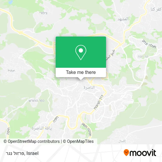Карта פרזול נגר