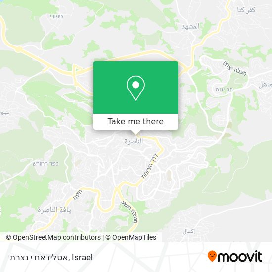 אטליז אח י נצרת map