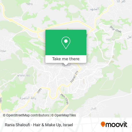 Rania Shaloufi - Hair & Make Up map