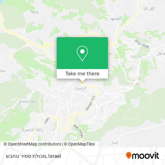 מכולת סמיר טחבש map