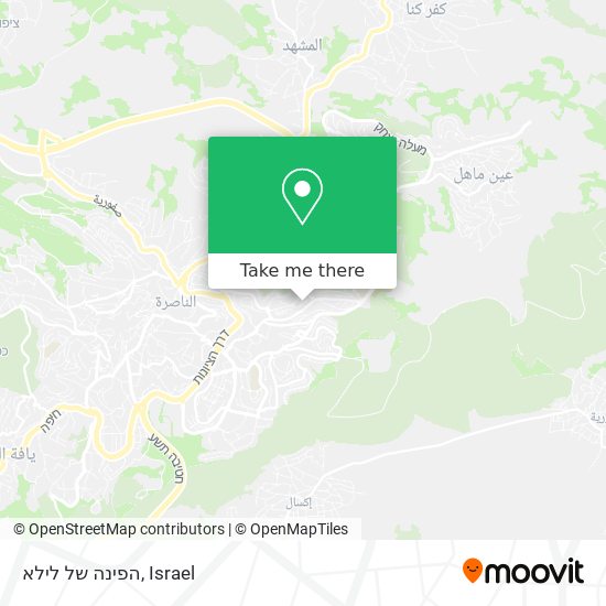 הפינה של לילא map