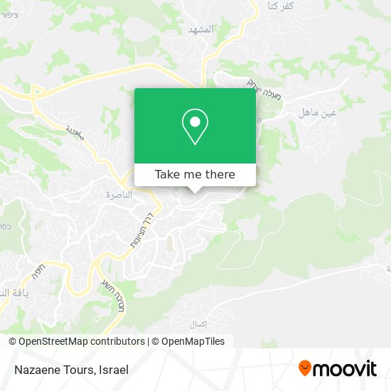 Nazaene Tours map