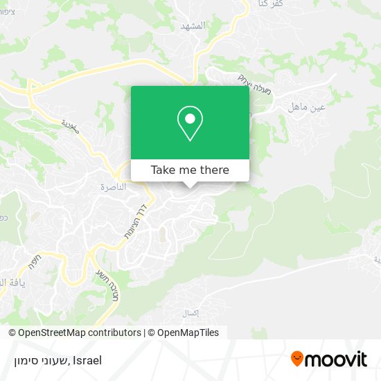 שעוני סימון map