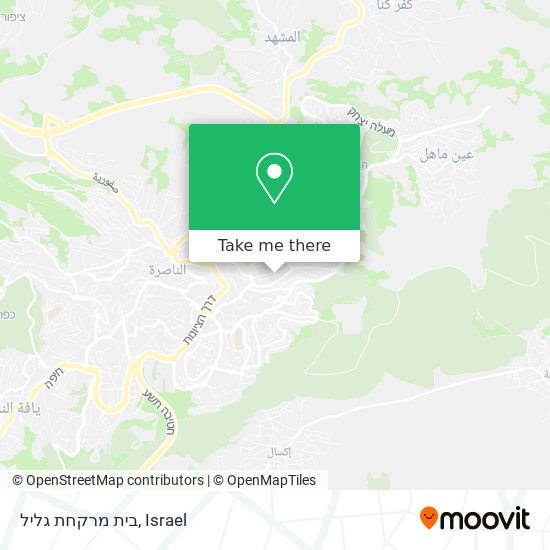 בית מרקחת גליל map